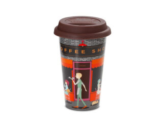 Tazza termica Tazza termica De Longhi 5513284501 DLSC066 Coffe Shop Multicolore (ord.min.1.00 unità)