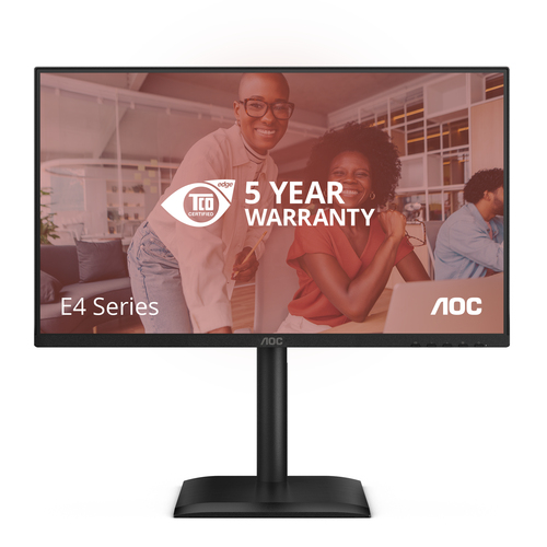 Monitor Monitor Aoc 24E4CV Black (ord.min.1.00 unità)