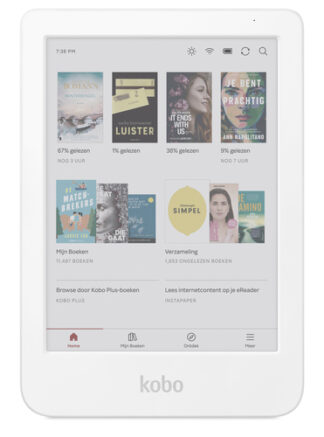 Ebook Kobo N367 KU WH K CK CLARA Colour White Ebook (ord.min.1.00unità)