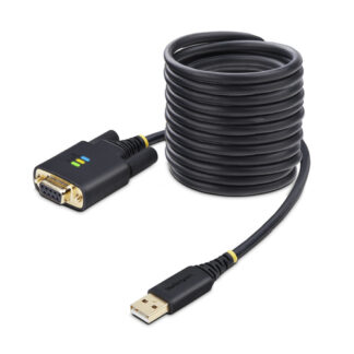 Cavo seriale Cavo seriale Startech.Com 1P10FFCN USB SERIAL USB to Null Modem Black (ord.min.1.00 unità)