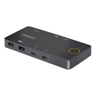 Kvm switch Kvm switch Startech.Com C2 H46 UC2 PD KVM USB C a 2 porte Black (ord.min.1.00 unità)