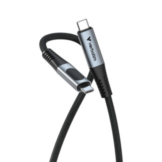 Cavo USB Cavo USB Verbatim 31849 SYNC & CHARGE 240W Display Black (ord.min.1.00 unità)