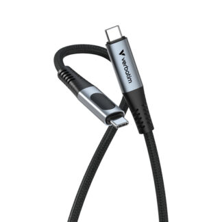 Cavo USB C Cavo USB C Verbatim 31848 SYNC & CHARGE 100W Display Black (ord.min.1.00 unità)