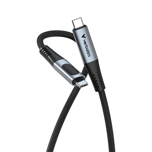 Cavo USB C Cavo USB C Verbatim 31848 SYNC & CHARGE 100W Display Black (ord.min.1.00 unità)