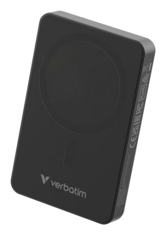 Power bank Power bank Verbatim 32227 CHARGE N GO Essentials Magnetic Wireless Bla (ord.min.1.00 unità)