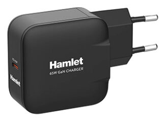 Caricabatterie USB Caricabatterie Hamlet XPDG 65W 65W GaN Black (ord.min.1.00 unità)