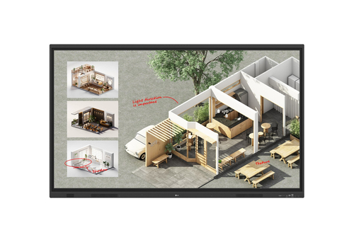 Display professionale Display professionale Lg 75TR3DQ B CREATEBOARD Interactive Black (ord.min.1.00 unità)