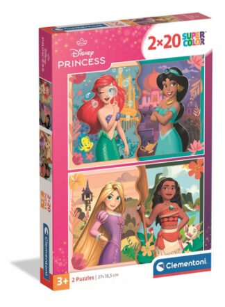 Puzzle Puzzle Clementoni 24092 DISNEY PRINCESS Super Color (ord.min.1.00 unità)