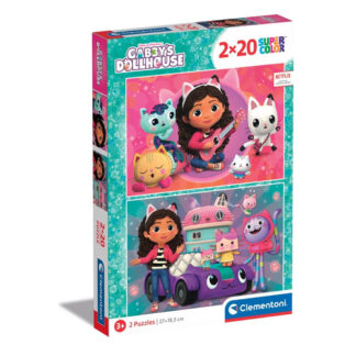 Puzzle Puzzle Clementoni 24804 GABBY'S DOLLHOUSE Super Color (ord.min.1.00 unità)