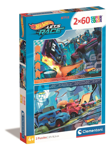 Puzzle Puzzle Clementoni 24816 HOT WHEELS Super Color (ord.min.1.00 unità)