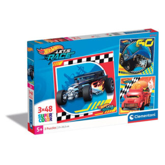 Puzzle Puzzle Clementoni 25313 HOT WHEELS Super Color (ord.min.1.00 unità)