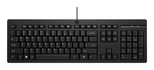 Tastiera computer Tastiera computer Hp AY2Y7AA 125 G2 Black (ord.min.1.00 unità)