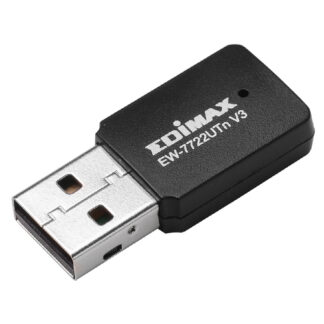 Adattatore WI FI Adattatore Edimax EW 7722UTN V3 N300 Mini Black (ord.min.1.00 unità)