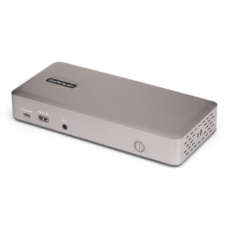 Hub multiporta HUB Startech.Com 150UE USB4DOCKTRIPLE Docking Station USB4 Grey (ord.min.1.00 unità)