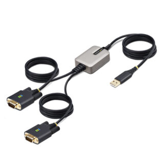 Cavo adattatore Cavo adattatore Startech.Com 2P6FFC USB SERIAL USB a seriale a 2 porte (ord.min.1.00 unità)