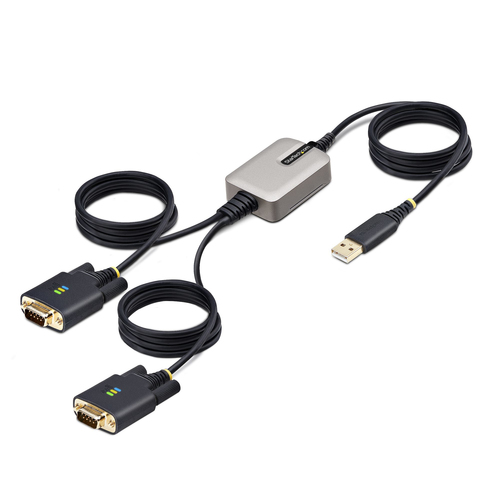 Cavo adattatore Cavo adattatore Startech.Com 2P6FFC USB SERIAL USB a seriale a 2 porte (ord.min.1.00 unità)