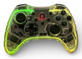 Gamepad Gamepad Skull Factory SF ACC0108 SWITCH 2 RGB Clear (ord.min.1.00 unità)