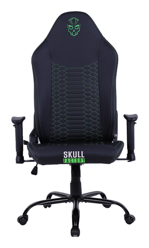 Sedia gaming Sedia gaming Skull Factory SF ACC0114 Master Black e Green (ord.min.1.00 unità)