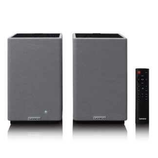 Coppia casse attive Coppia casse attive Lenco SPB 240BKGY 2.0 Grey e Black (ord.min.1.00 unità)