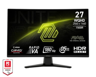Monitor Monitor Msi 9S6 3CE31T 007 MAG 274CQF Curvo Black (ord.min.1.00 unità)
