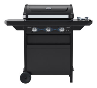 Barbecue Barbecue GPL e Metano Camping Gaz 2226301 Compact 3 Ls DualGas Nero (ord.min.1.00 unità)
