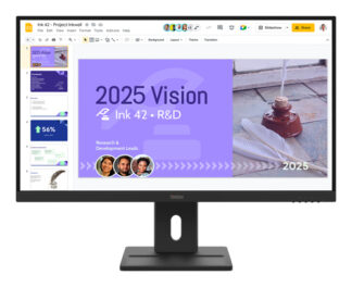 Monitor Monitor Lenovo 64BDGAT4EU THINKVISION E27Q 40 Raven black (ord.min.1.00 unità)
