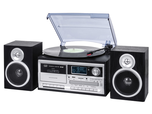 Giradischi Giradischi Trevi 0T107200 TT 1072 DAB Black (ord.min.1.00 unità)