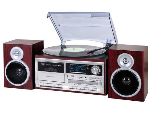 Giradischi Giradischi Trevi 0T107230 TT 1072 DAB Legno (ord.min.1.00 unità)