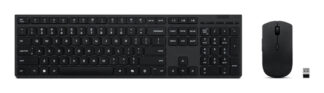 Tastiera e mouse Tastiera e mouse Lenovo 4X31R64334 PROFESSIONAL Rechargeable Black (ord.min.1.00 unità)