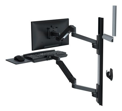 Supporto monitor TV parete Supporto monitor TV parete Ergotron 45 696 292 LX PRO SERIES Wall Moun (ord.min.1.00 unità)
