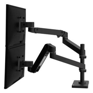 Supporto monitor TV scrivania Supporto monitor TV scrivania Ergotron 45 690 292 LX PRO SERIES Dual D (ord.min.1.00 unità)