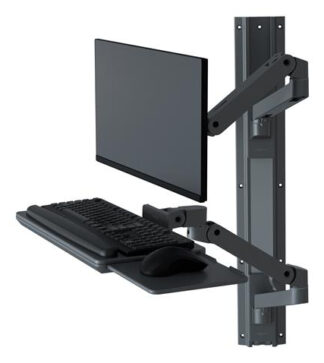 Supporto monitor TV parete Supporto monitor TV parete Ergotron 45 696 293 LX PRO SERIES Wall Moun (ord.min.1.00 unità)