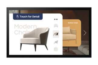 Display professionale Display professionale Samsung LH32QMCTBGCXEN QMC T SERIES Touch Signag (ord.min.1.00 unità)