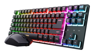 Tastiera e mouse Tastiera e mouse Trust 25983 GXT 832 Thado Combo TKL Black (ord.min.1.00 unità)