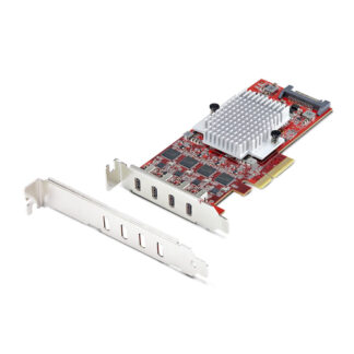 Scheda di espansione Scheda di espansione Startech.Com P10Q4C USB CARD LP USB C a 4 Porte (ord.min.1.00 unità)