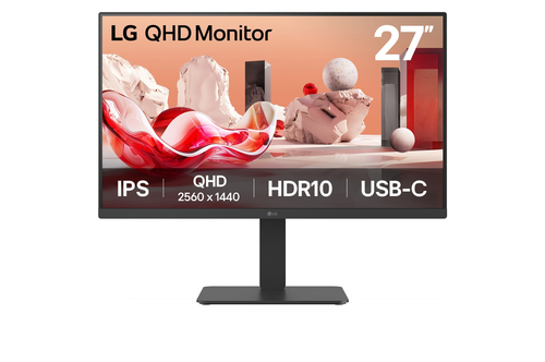 Monitor Monitor Lg 27BA65QB B AEU BUSINESS Black (ord.min.1.00 unità)