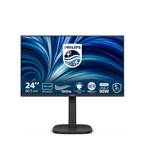 Monitor Monitor Philips 24B2U3301D 00 3000 SERIES Black (ord.min.1.00 unità)