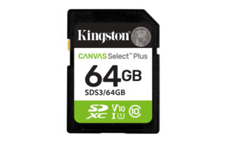 Scheda di memoria Scheda di memoria Kingston SDS3 64GB CANVAS SELECT PLUS (ord.min.1.00 unità)