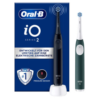 Spazzolino elettrico Spazzolino elettrico Oral B 62418 IO SERIES 2 Duo Pack Night black e F (ord.min.1.00 unità)