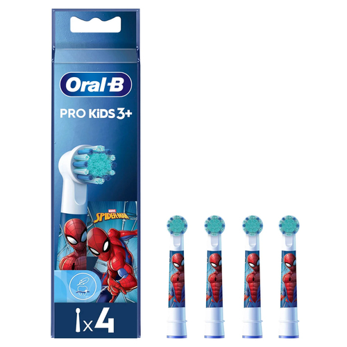Ricambio spazzolino elettrico Spazzolino ricambio Oral B PRO KIDS Spiderman White (ord.min.1.00 unità)