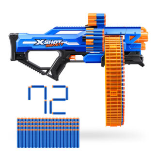 Fucile blaster Zuru ZUR36609 XSHOT Mitragliatore Insanity Mad Mega Bar Fucile blaster (ord.min.1.00unità)