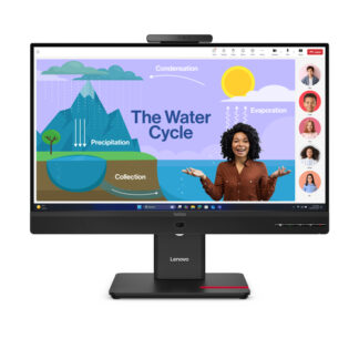 Monitor Monitor Lenovo 64B7UAT1EU THINKVISION T24D 4v Eclipse black (ord.min.1.00 unità)