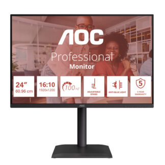Monitor Monitor Aoc X24E4U PROFESSIONAL Black (ord.min.1.00 unità)