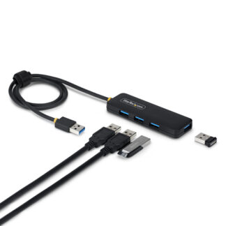 Hub USB Hub USB Startech.Com H5A4A USB HUB 2 Black (ord.min.1.00 unità)