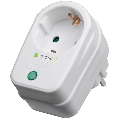 Presa filtrata Presa filtrata Techly IPW ADP SURGET POWER Schuko Surge Protector Whit (ord.min.1.00 unità)