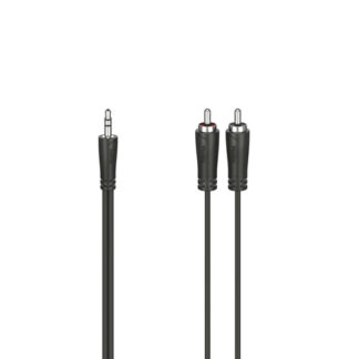 Cavo adattatore Cavo adattatore Hama 00205111 Jack Plug 2 RCA Black (ord.min.1.00 unità)