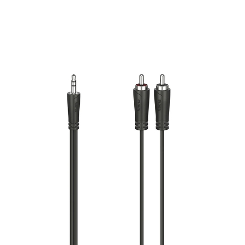 Cavo adattatore Cavo adattatore Hama 00205111 Jack Plug 2 RCA Black (ord.min.1.00 unità)