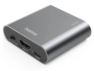 Convertitore audio Convertitore audio Hama 00205100 AE90 HDMI Audio Extractor Gray (ord.min.1.00 unità)