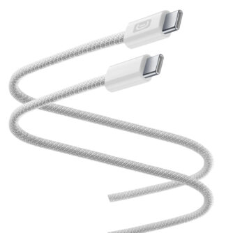 Cavo USB C Cavo USB C Cellular Line USBDATABRTABC2C2MW FLEXFORCE 60W White (ord.min.1.00 unità)
