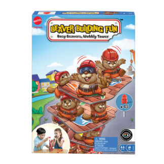 Gioco di società Gioco Mattel HPW60 Castori Costruttori torre traballante (ord.min.1.00 unità)